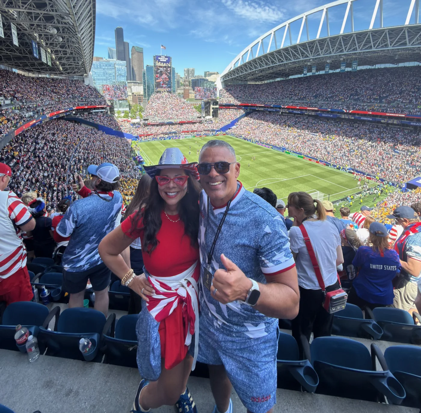 Austin Sol FC founders and community supporters together
